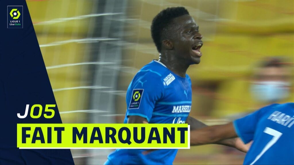 Bamba Dieng marque deux fois et offre à l'OM une grosse victoire à Monaco! 5ème journée  / 2021-2022