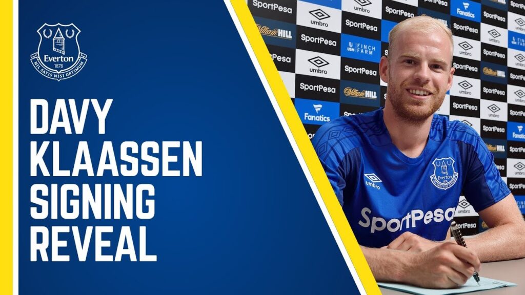 DAVY KLAASSEN SIGNING REVEAL