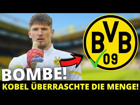 BvB: Es ist gerade herausgekommen! Dringend! Gregor Kobel überraschte alle Fans! BvB-Neuigkeiten!