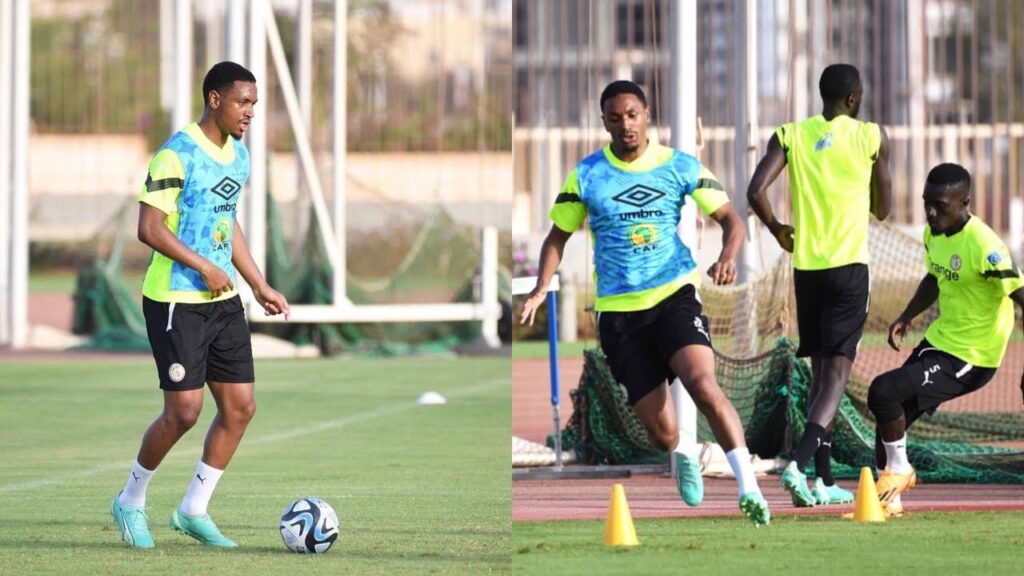 5e entraînement des lions avec Abdou Diallo très en forme…