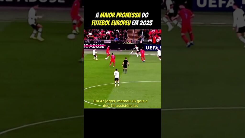 ESSA É A MAIOR PROMESSA DO FUTEBOL EUROPEU ATUALMENTE: JAMAL MUSIALA - GOLDEN BOY #shorts