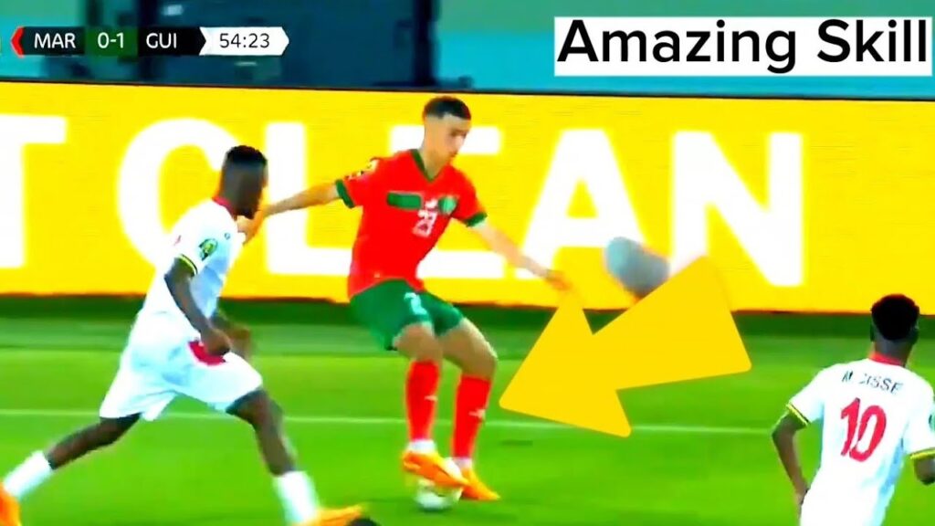 Bilal El Khannouss VS Guinea U23 Afcon (24/06/2023) With Commentary