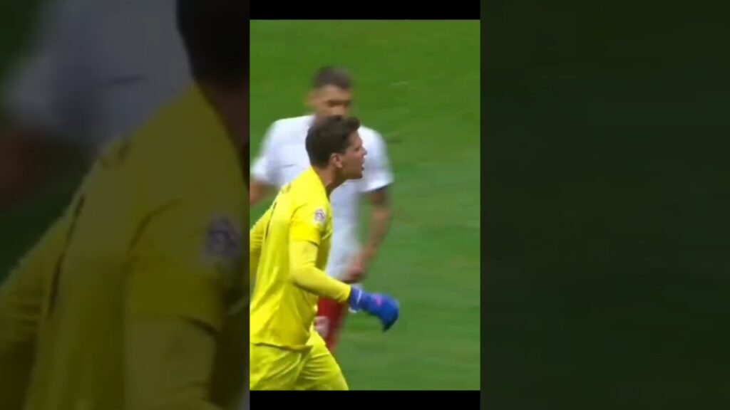 Wojciech Szczęsny Rage😠🇵🇱💪 | #shorts #rage #uefanationsleague #wall