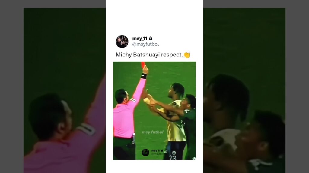 Michy Batshuayi adamlığı. #keşfetbeniöneçıkar #keşfet #shorts #football #futbol #goat #respect