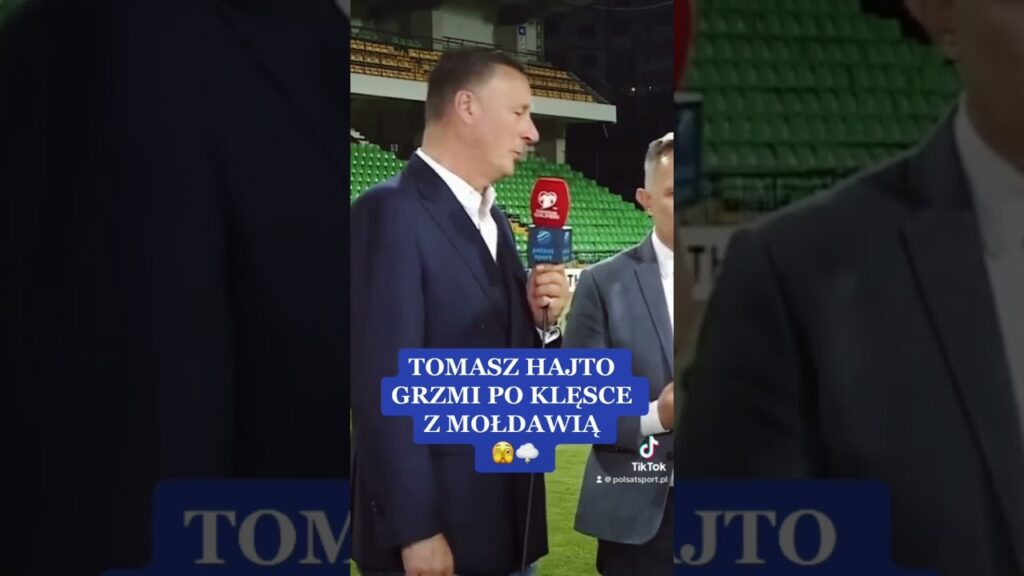 Hajto grzmi po meczu z Mołdawią