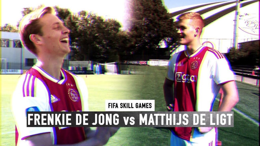 FIFA SKILL GAMES BATTLE #4 | FRENKIE DE JONG vs MATTHIJS DE LIGT
