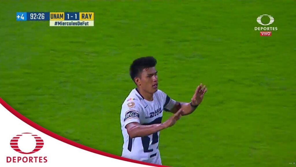 Gol de Jesús Gallardo | Pumas 1 - 1 Monterrey | Copa Corona MX - J3 - A17 | Televisa Deportes