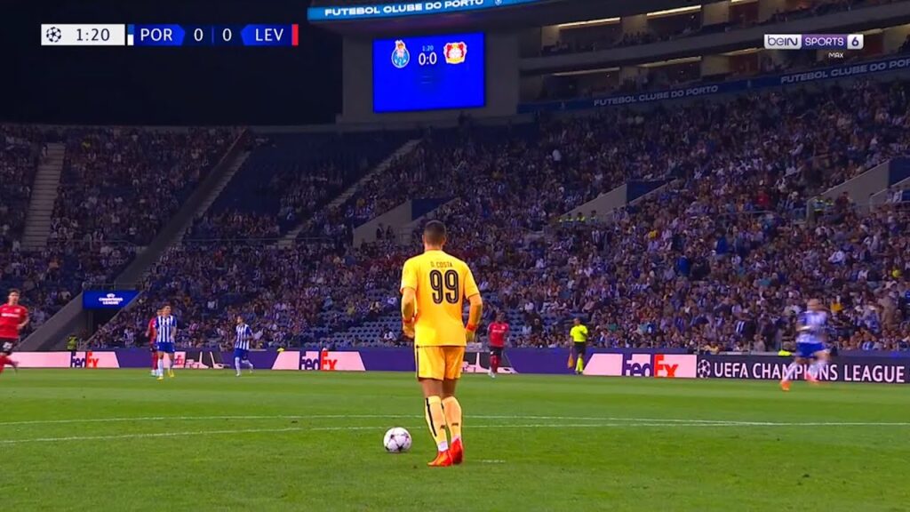Diogo Costa ASSISTING & SAVING 2 PENALTIES vs Leverkusen!