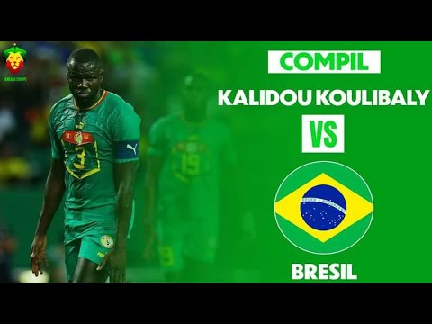 Kalidou Koulibaly vs Brésil