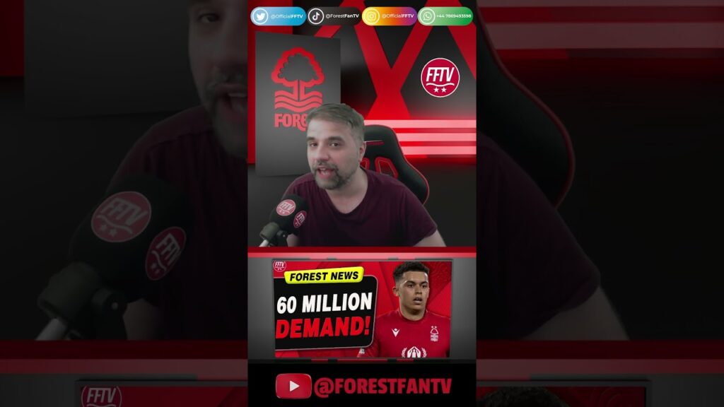 Brennan Johnson £60 Million Price Tag Set by Nottingham Forest! Aston Villa Still Interested! #nffc