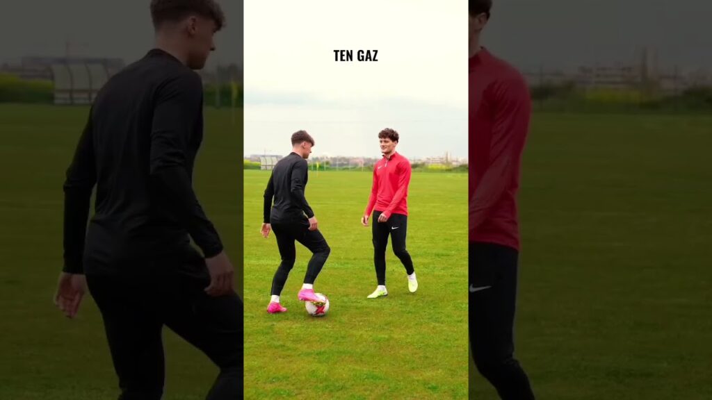 Jak okiwać obrońcę? Nico Zalewski przedstawia! #soccer #zalewski