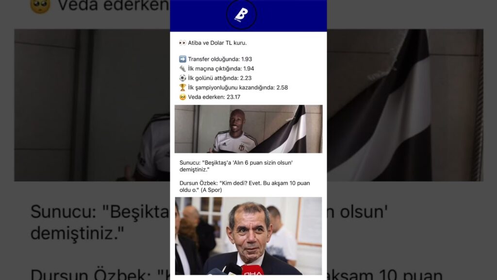 Ne düşünüyorsunuz siz #atiba #dursunözbek #football