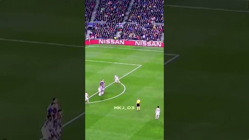 Leo Messi  Free Kick Goal vs Liverpool  Champions League 🥶 Kerosene Slowed Best Part Crystal Castles
