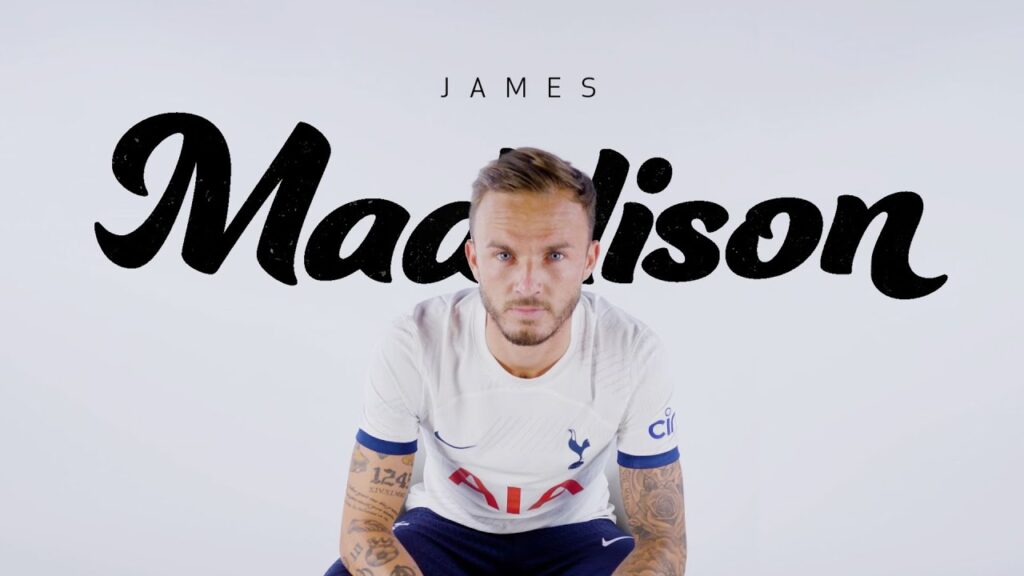 JAMES MADDISON'S FIRST INTERVIEW AT TOTTENHAM HOTSPUR
