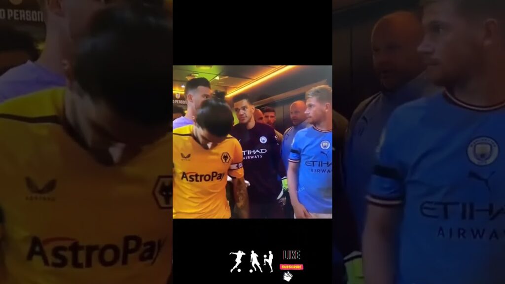 Jose Sa telling Kevin de Bruyne to calm down 😂 #shorts #debruyne #calmdown