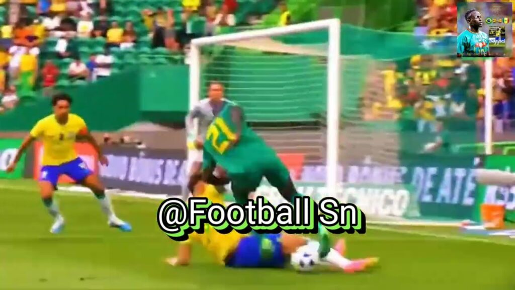 Youssouf sabaly🇸🇳🔥 vs Brésil🇧🇷