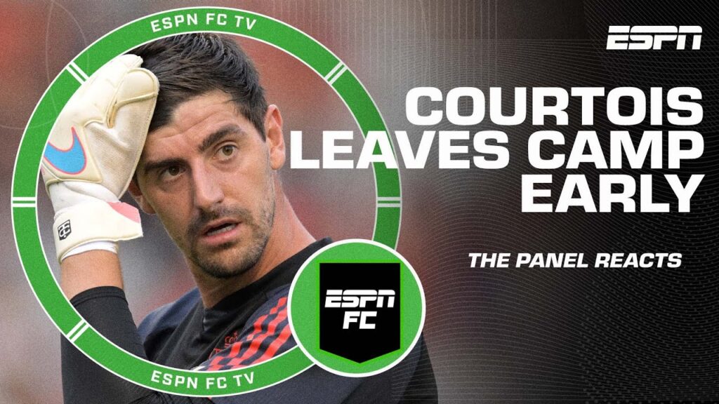 Disappointing at many levels: Hislop reacts to Thibaut Courtois leaving Belgium camp | ESPN FC