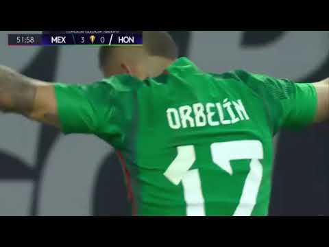 Gol de Orbelín Pineda - Mexico vs Honduras 4-0 - Copa Oro 2023