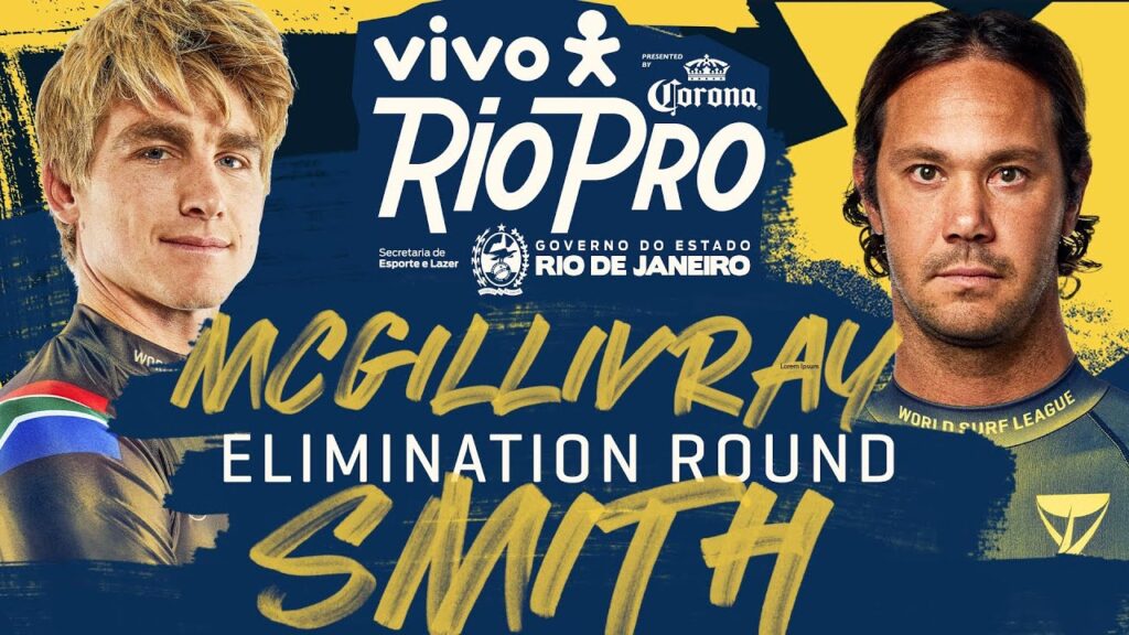 Matthew McGillivray vs Jordy Smith | VIVO Rio Pro - Elimination Round Heat Replay