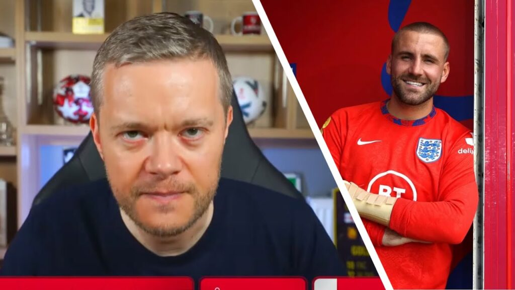 Mark Goldbridge Is Furious With Luke Shaw For Smiling In The England Camp