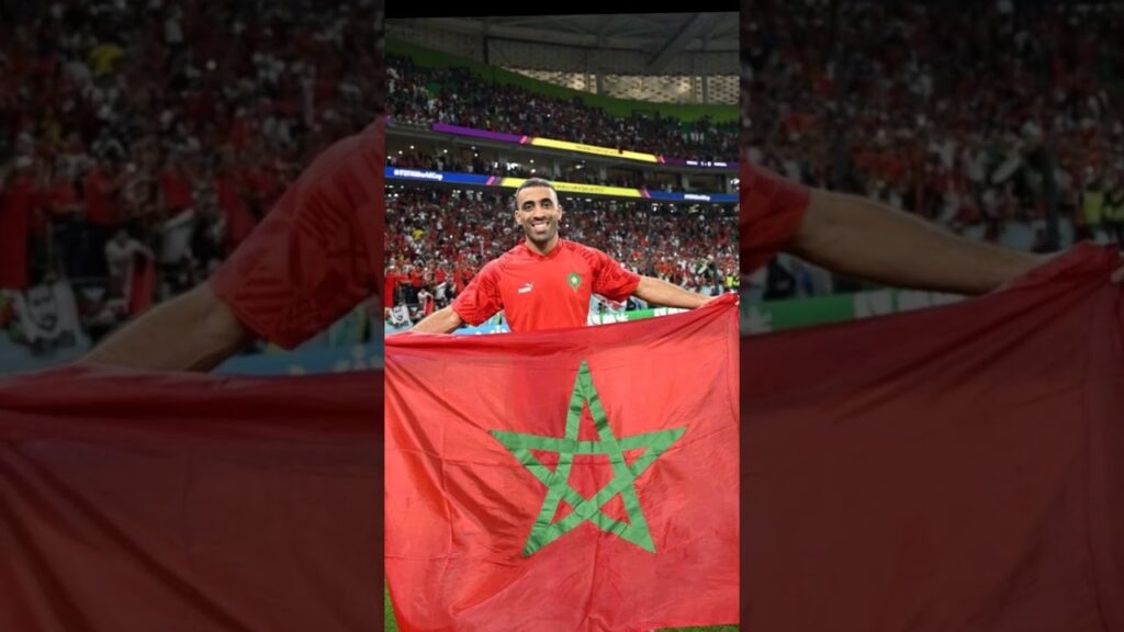 أسد الأطلس 🦁🥇🇲🇦 "حمد الله " جند من جنود الركراكي #المغرب #morocco #dimamaghrib #مونديال_قطر_2022