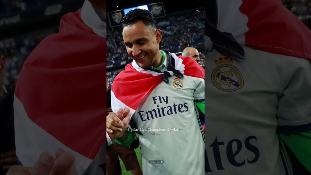 Keylor Navas yang selalu tergusur oleh nama-nama besar