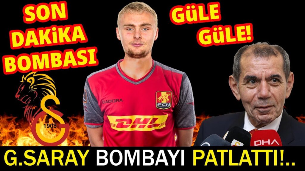 GALATASARAY'DAN SON DAKİKA BOMBASI! VİCTOR NELSSON..
