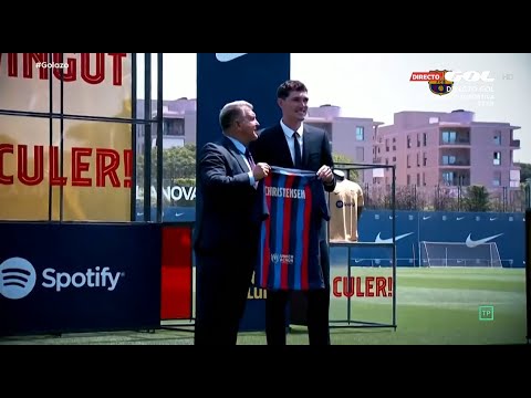 Christensen cumple su sueño, vestir la camiseta del FC Barcelona