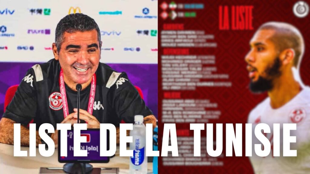 🇹🇳 LISTE de la TUNISIE pour affronter la Guinée et l'Algérie ! Qualif. CAN 2023 et Match Amical