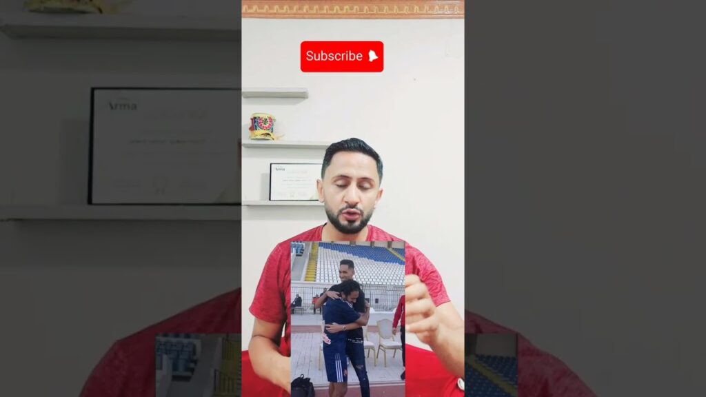 بدر بانون في مران الأهلي لزيارة الفريق و دعم زملائه قبل اياب نهائي دوري الابطال#بدر_بانون #الاهلي