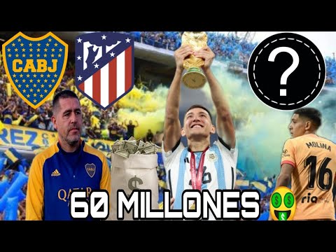 💣💥NAHUEL MOLINA SE FUE LIBRE DE BOCA Y AHORA UN GIGANTE EUROPEO PAGARIA 60 MILLONES POR SU PASE 🤑😱
