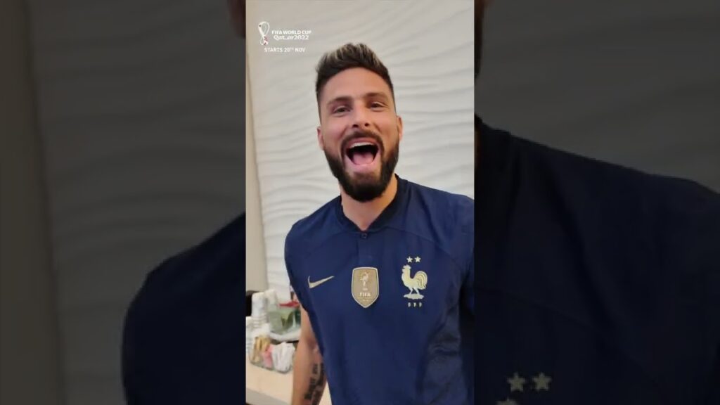 Olivier Giroud tries a hand at Jenga - FIFA World Cup Qatar 2022 | JioCinema & Sports18