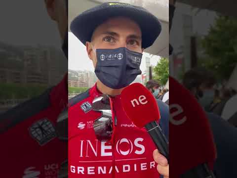 Carlos Rodríguez en vísperas de debutar en el Tour