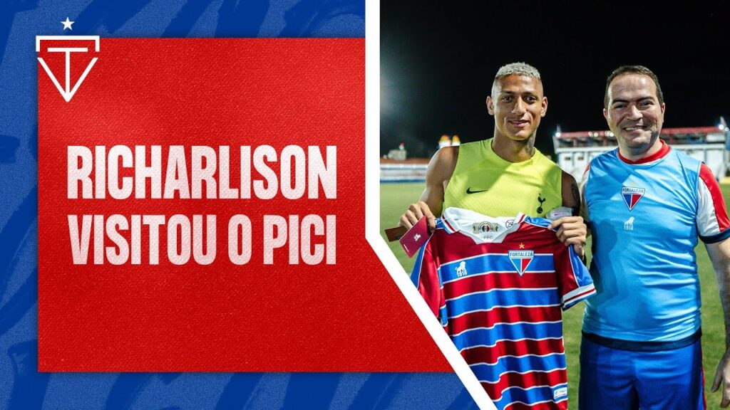 O ATACANTE RICHARLISON VISITOU O PICI | TV LEÃO