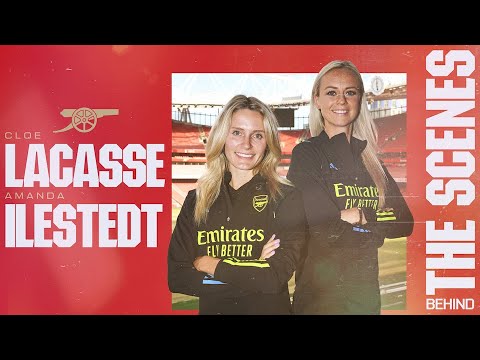 Amanda Ilestedt's and Cloe Lacasse's signing day | Behind the scenes