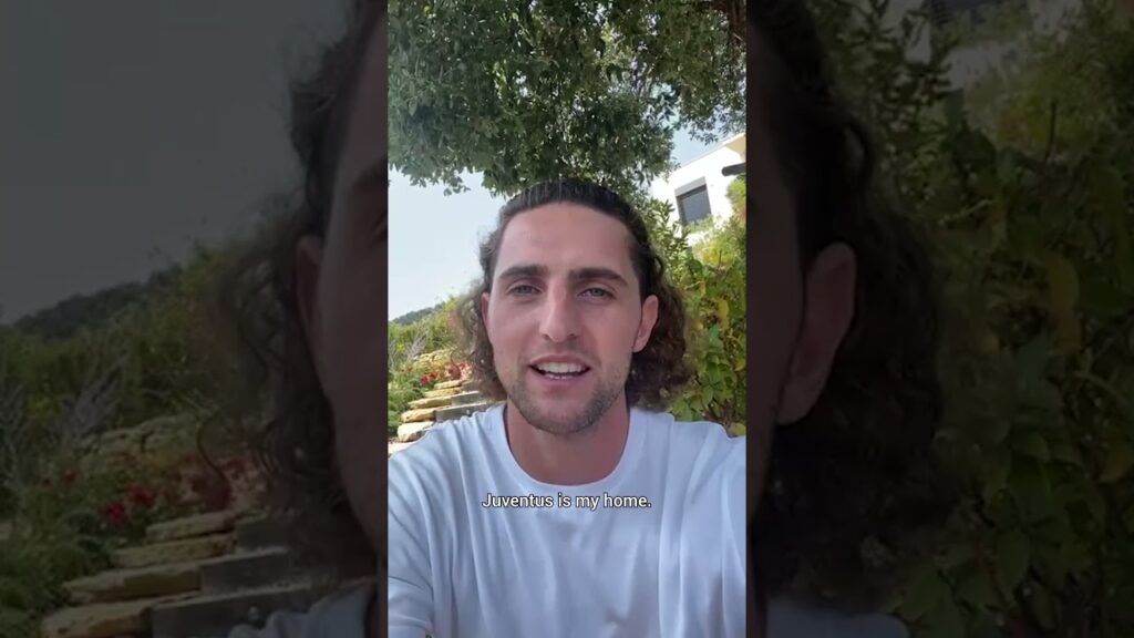 🤳 Rabiot with a special message for you, Bianconeri!