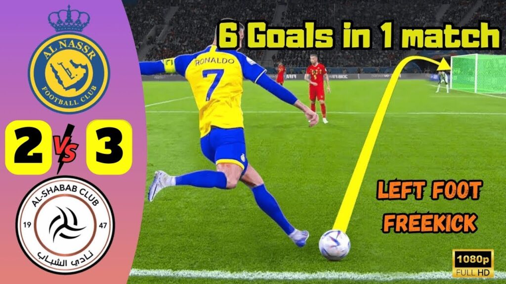 Al Nassr vs Al Shabab | Extended Highlights & Goals | Saudi Pro League | Ronaldo GOAL
