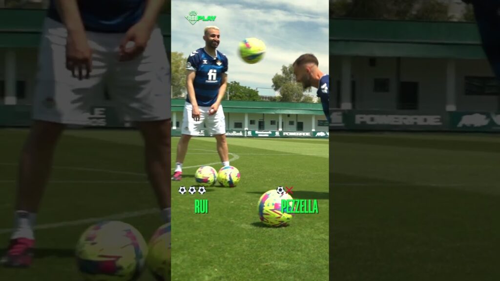 ¡Rui Silva y Pezzella se retan en este Header Challenge de la mano de Mo Ali! 😁⚽