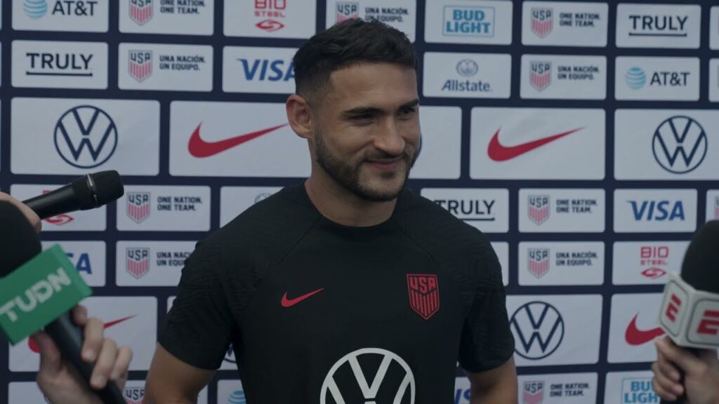 USMNT Cristian Roldan - Gold Cup 2023: Team USA vs Saint Kitts & Nevis
