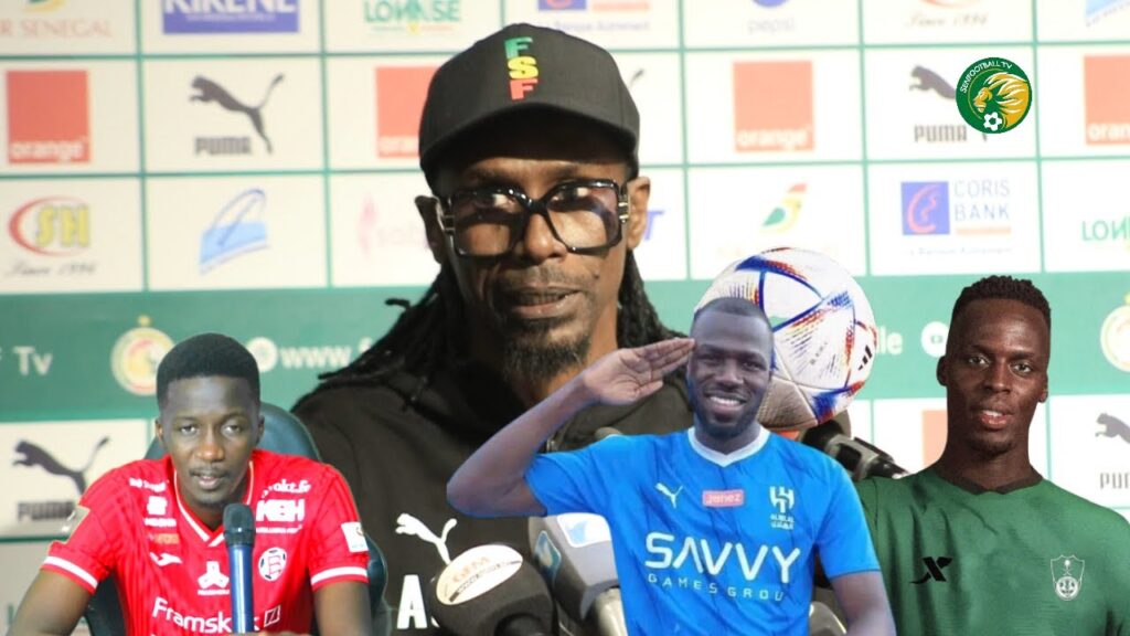 Koulibaly et Edou Mendy en Arabie Saoudite ... Aliou Cissé prisonnier de ces propos ?