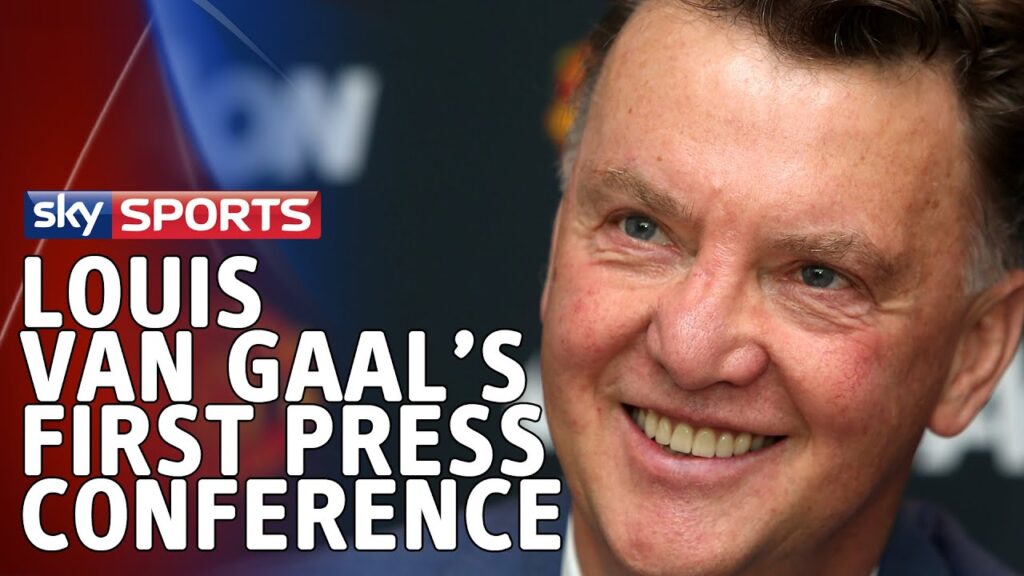 Louis van Gaal's first press conference as Manchester United manager