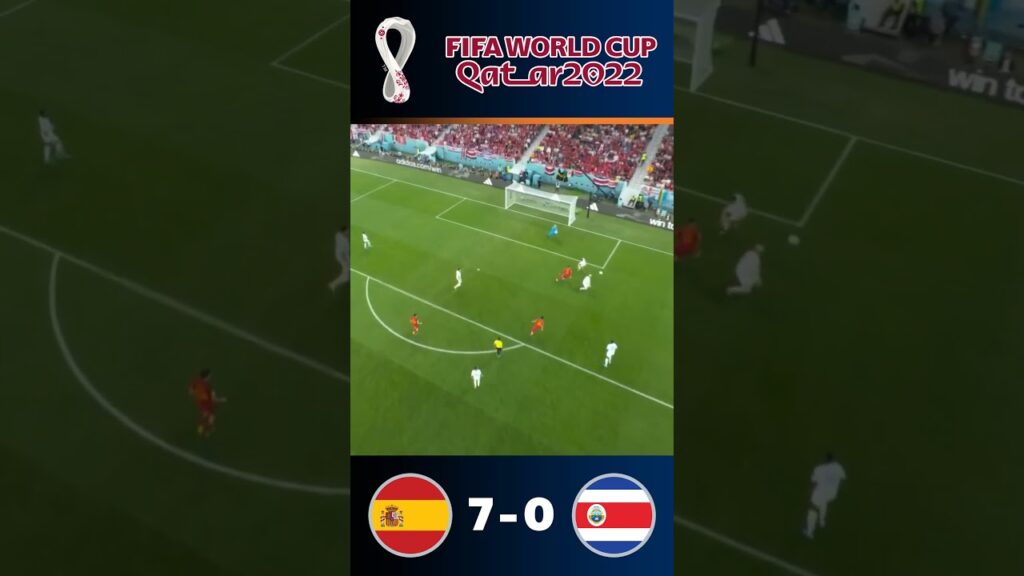 ESPANHA 7 X 0 COSTA RICA | O DIA EM QUE OS ESPANHÓIS REALIZARAM A MAIOR GOLEADA DA COPA