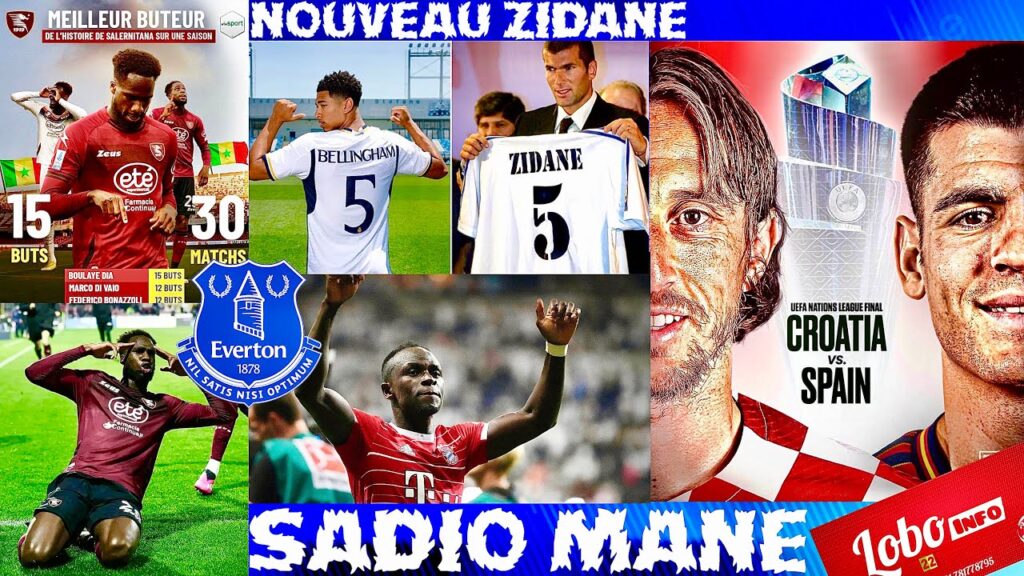 🚨SADIO MANÉ…🤔 BOULAYE DIA PISTÉ PAR 4 CLUBS - BELLINGHAM NOUVEAU ZIDANE! 😱 LIGUE DES NATIONS FINAL..