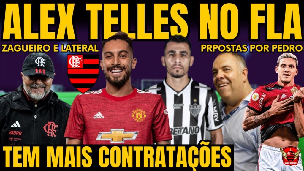 ALEX TELLES NO FLAMENGO, JÚNIOR ALONSO, LUCAS VERÍSSIMO, MERCADO DA BOLA DO FLAMENGO ATUALIZADO!