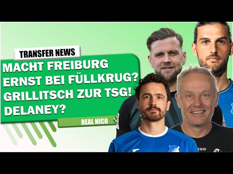 Macht FREIBURG ernst bei FÜLLKRUG? / Delaney Nochmal Thema? / Grillitsch zur TSG!