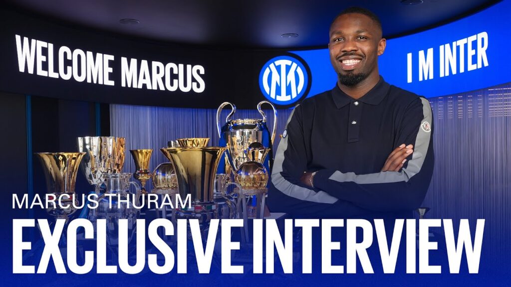 MARCUS THURAM | EXCLUSIVE INTERVIEW🎙️⚫🔵  #WelcomeMarcus