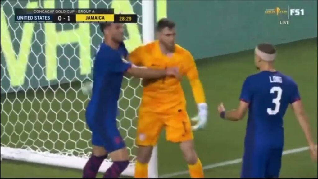 Matt Turner PK save vs Jamaica