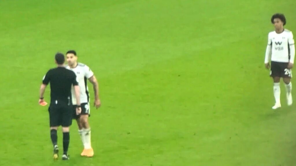 Fulham triple red card! 🟥 | Marco Silva, Mitrovic & Willian sent off vs. Manchester United #FACup