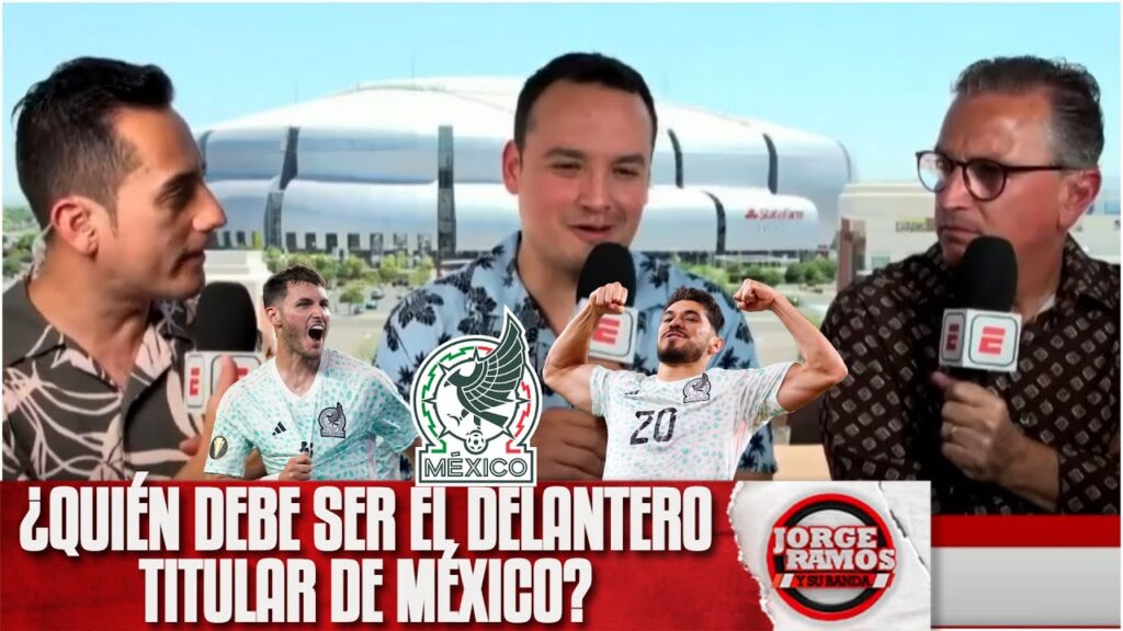 MÉXICO Jimmy Lozano QUIERE JUGAR con Henry Martín y Santiago Giménez | Jorge Ramos y Su Banda