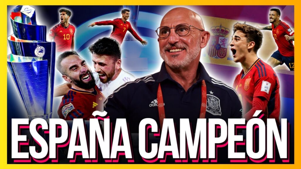 🏆 ¡ESPAÑA HACE HISTORIA! 🇪🇸✨ Gana la UEFA NATIONS LEAGUE  ¿Es la PRIMERA vez?🎉⚽️